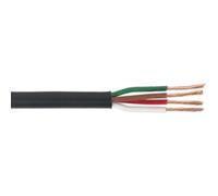 14A Thin Wall Automotive Cable - 30 Metres - Four Core 24/0.20mm - Black