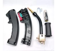 14AK MIG Gun MAG Gasless Welding Torch Welder Head Swan Goose Neck Flux Cored Gas Valve Integrated 15AK Nozzle Tip Welding Equipment and Accessories