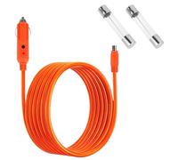 14AWG Car Charging Cable for Jackery Portable Power Station Explorer 3000 Pro 2000 Plus 2000 v2 1500 Pro 1500 1000 v2, 6.6ft/2m DC8020 Charger Cable (Orange)