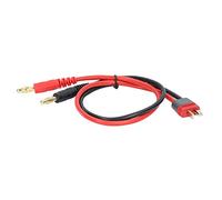 14AWG T Plug to 4.0mm Banana Plug Male Charging Cable High Current Durable RC Car Charging Cable for Remote Control Aircraft and Ship