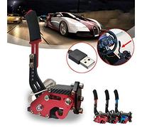 14Bit PC Wins USB Handbrake SIM for Racing Games G25/27/29 T500 Red #N8417