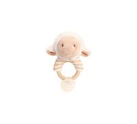 14cm Keeleco Lullaby Lamb Ring Rattle