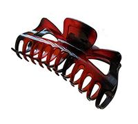 14cm Large Jumbo Tort Brown Plastic Hair Claw Clip Clamp Jaw Clip for Women Girls by Glitz4Girlz