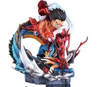 14CM One Piece Monkey D. Luffy vs. Beast Pirates Kaido Figure, PVC Model Statue Doll Toy