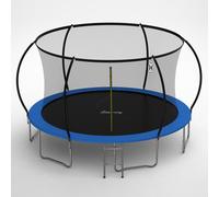 (14FT) GALACTICA Trampoline 6FT 8FT 10FT 12FT 14FT Kids Enclosure W/ Safety Net Ladder