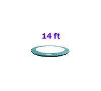 (14FT Green) Greenbay 6ft 8ft 10ft 12ft 13ft 14ft Replacement Trampoline Surround Pad Foam Safety Guard Spring Cover Padding Pads