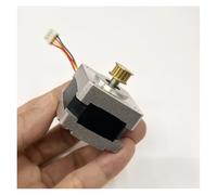 14H33HM NEMA 14 35MM Hybrid Stepper electronic starter 2-Phase 4-Wire Stepping electronic starter 5mm Shaft Pulley Gear for 3D Printer CNC Robot EKFBQBGW(13mm with gear)