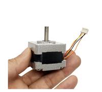 14H33HM NEMA 14 35MM Hybrid Stepper electronic starter 2-Phase 4-Wire Stepping electronic starter 5mm Shaft Pulley Gear for 3D Printer CNC Robot BIANMTSW(18mm without gear)