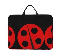 14in Cartoon Ladybug Print Laptop Case Sleeve Bag - Travel-Friendly Accessory for Business, and Everyday Use