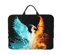 14in Laptop Case Sleeve Bag – Beautiful Phoenix Full Print Design, Ideal for Business Travel and Daily Commute
