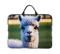 14in Laptop Case Sleeve Bag â€“ Cute Llama Print Design Portable Messenger Briefcase For Business, Travel