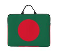 14in Laptop Case Sleeve Bag â€“ Flag of Bangladesh Print Design with Handle & Zipper â€“ Ideal for Travel, Business Trip, Commuting