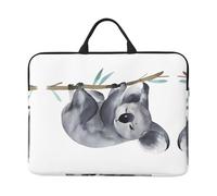 14in Laptop Case Sleeve Bag – Funny Koalas Full Print Design, Ideal for Business Travel and Daily Commute