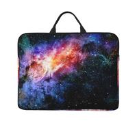 14in Laptop Case Sleeve Bag â€“ Galaxy In The Universe Print Design Portable Messenger Briefcase For Business, Travel