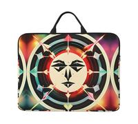 14in Laptop Case Sleeve Bag â€“ Hunting Arrows Triangles Deer Print Design Portable Messenger Briefcase For Business, Travel