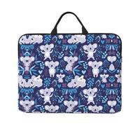 14in Laptop Case Sleeve Bag â€“ Lovely Koala Full Print Design, Ideal for Business Travel and Daily Commute