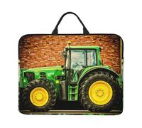 14in Laptop Case Sleeve Bag – Tractor Theme Full Print Design, Ideal for Business Travel and Daily Commute