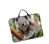 14in Laptop Sleeve Bag, Lightweight Waterproof Laptop Bag Shockproof Soft Carrying Case Cute Koala Tablet Travel Cover with Handle for 13-14 Inch Notebook