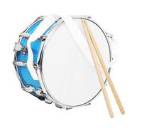 14inch Drum Percussions Instrument with, Drumsticks and Strap Student March Musical Toy March Set