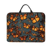 14inheaps Of Orange Monarch Butterfliesprint Laptop Case,Laptop Sleeve,Laptop Case For Notebook