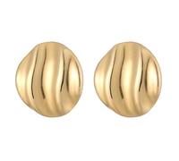 14K Gold Flower Earrings Double Flower Gold Statement Earrings for Women, Hypoallergenic Gold Floral Earrings Large Gold Earrings for Women Boho Jewelry Gift, Uniform size, Metal, No Gemstone