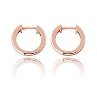 14K Gold Over S925 Silver Moissanite Earrings, Hip-Hop Style Circular Earrings, A Fashionable Choice for Trendsetters or Special Events