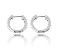 14K Gold Over S925 Silver Moissanite Earrings, Hip-Hop Style Circular Earrings, A Fashionable Choice for Trendsetters or Special Events