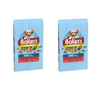 14KG / 28KG BAKERS COMPLETE DRY DOG FOOD - BEEF OR CHICKEN