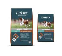 Autarky Working Dog Grain Free Adult Dry Dog Food - Turkey - 12kg