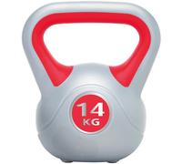 14KG Vinyl Gripped Kettlebell - Podwer Coated Cast Iron - Kettle Bell Swing