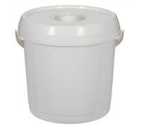 14L Plastic Bucket With LID 3 Gallons Baby Nappy Bucket/Bin Storage, Buckets Container High Quality Pail Cream