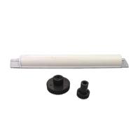14Meters AE04-5099 Fuser Cleaning Web Roller Compatible With MP 4000 MP 4000B MP 5000 MP 5000B MP 4001 MP 4002 MP 5001 MP 5002 Printer Models Oil Supply Roll Replacement Part(With gear)