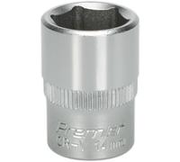 14mm Forged Steel Drive Socket - 3/8" Square Drive - Chrome Vanadium Socket