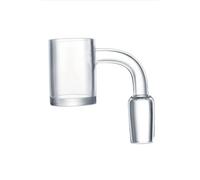 14mm Glass Quartz Banger, 90 Degree Angle, male
