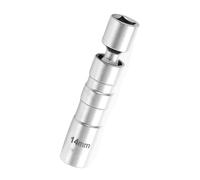 14mm Magnetic for Spark Plug Socket Wrench 12 Angle Thin for Wall 3/8inch Drive Sockets Car Repairing Tool Sparks Plug Spanner