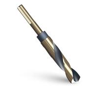 14mm Reduced Shank Drill Bit, Cobalt Blacksmith Drill Bit, HSS Metal for Stainless Steel Aluminum Alloy Metal Copper Plastic Wood and Building Engineering Woodworking DIY Projects