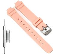 14mm Resin Replacement Strap Compatible with Casio LA20WH Series Women Band | LA20WH Women's Watch Band LA-20WHS-2A sports waterproof bracelet