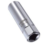 14mm Spark Plug Socket 12 Point Thin Wall Magnetic 3/8" Drive Wrench | Chrome vanadium steel, corrosion-resistant, thin-wall engine heads, magnetic retainer, spark plug removal tool for easy pull