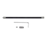 14mm Stabilizer Rod Stainless Steel Monopod Selfie Stick Extension 1 / 4inch Selfie Stick for Camera Photography Stabilizer Extension