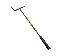 14mm T-Handle Brake Adjuster Zinc Alloy Extended Reach | 14mm socket size, zinc alloy body, extended reach, precise rod adjustment, black finish