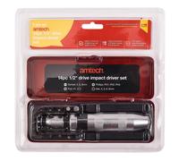 Impact Driver Bit Set 1/2" Screwdriver Pozi Hex Slotted Phillips Manual Hammer
