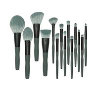 14pc Makeup Brush Set Full Set Large Fan Shaped Loose Powder Brush Beauty Tools Eye Shadow Brushes