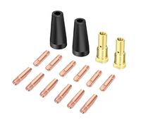 14Pcs 14AK Coating Protections Nozzle Nonstick Welding Slags Airless Protections Machine Protective Sleeve Professional Welder Gear