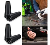 14Pcs 14AK Coating Protections Nozzle Nonstick Welding Slags Airless Protections Machine Protective Sleeve Professional Welder Gear