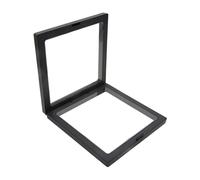 14Pcs 3D Floating Frame Jewelry Display Stand Shadow Box Ring Pendant Holder Stone Presentation Case Gift For Earring Necklace Bracelet(Black,14cm)
