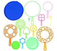 14Pcs Colorful Bubble Wand Set Outdoor Bubble Maker for Safe Bubble Tools for Parties and Family Activities Fun Bubble for Boys