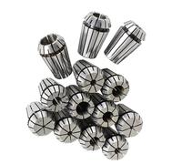 14PCS ER20 1/16 Inch-1/2 Inch Steel Spring Collet Set Fit for CNC Milling Chuck Lathe Tool Holder