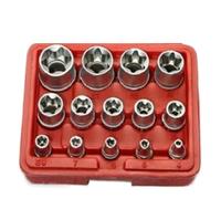14PCS Female E Star Torx Socket Set E4-E24 External Hex Socket Insert