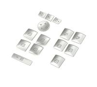 14PCS For Mercedes For Benz A C E GLK GLE ML Class W176 W204 W212 C117 Car Door Window Lift Control Seat Memory Switch Button Cover Car Styling Interior
