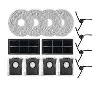 14PCS for X40 Ultra /X40 Pro Ultra /S30 Pro Ultra Robot Vacuum Replace Parts Side Brush Filter Mop Cloth Dust Bag